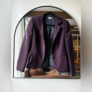 SANTORELLI | Herringbone Tweed blazer | size 6
